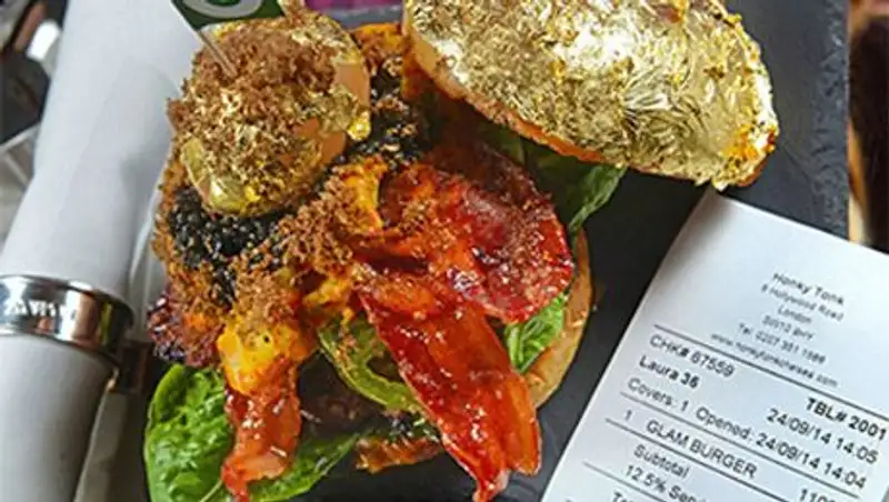 В Лондоне приготовили самый дорогой гамбургер в мире