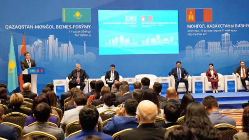 Мамин и Хурэлсух открыли казахстанско-монгольский бизнес-форум