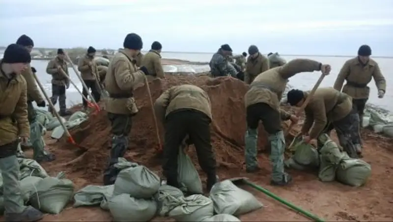 В Акмолинской области проводят комплекс мер по защите населенных пунктов от паводков
