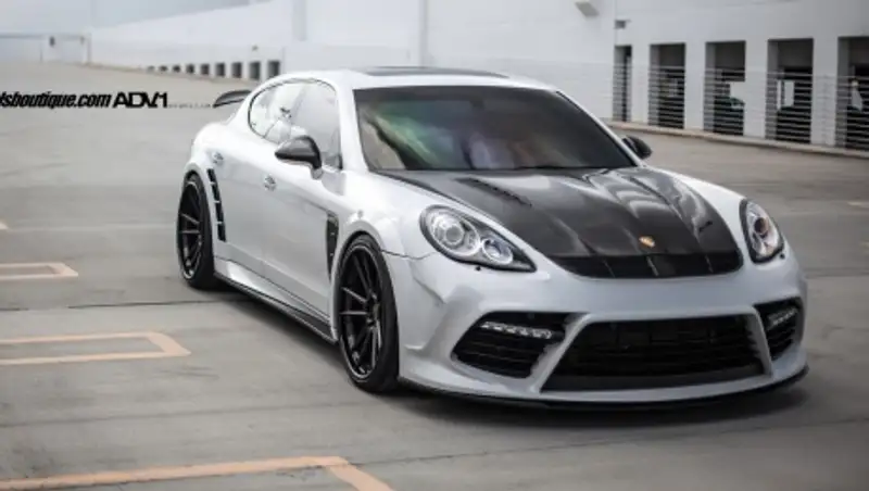 Porsche Panamera от Mansory на дисках ADV.1 Wheels 