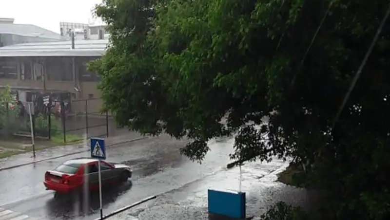 Шымкент затопило после дождей