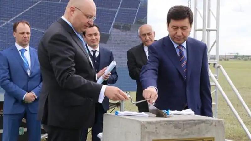 Подарком Карагандинской области к ЭКСПО стало начало строительство крупнейшей солнечной электростанции