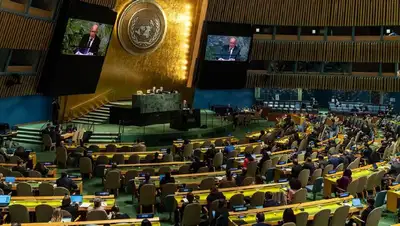 Казахстан воздержался от голосования по резолюции ГА ООН против референдумов, фото - Новости Zakon.kz от 13.10.2022 10:10