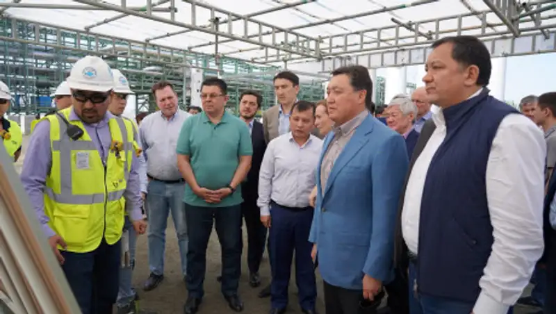 Мамин посетил месторождение Тенгиз