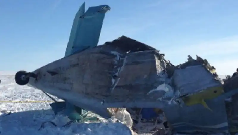 В Караганду доставили тела погибших при крушении самолета АН-2