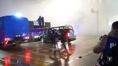 Беспорядки, задержания, молодежь, фото - Новости Zakon.kz от 09.02.2022 17:22