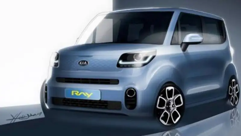 KIA показала обновлённый компактвэн Ray