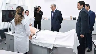 Посетил Северо-Казахстанский университет имени Манаша Козыбаева, фото - Новости Zakon.kz от 29.05.2023 18:04