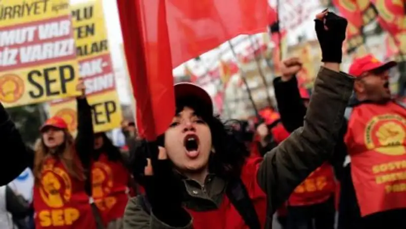 Крупная акция протеста прошла в Стамбуле
