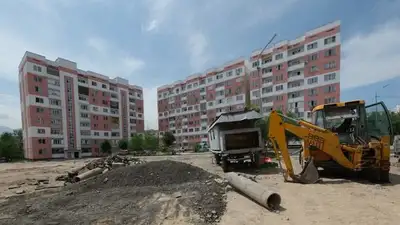 Новый сквер на месте недостроенных домов появится в Алматы