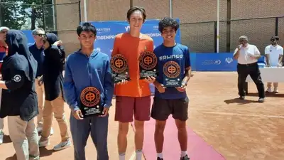  Даниал Рахматуллаев стал первой ракеткой Казахстана в рейтинге ITF, фото - Новости Zakon.kz от 05.09.2023 13:22