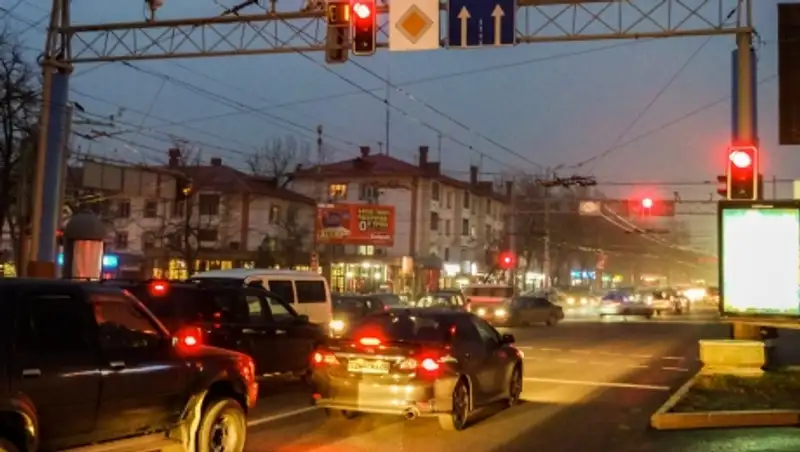 Впервые в Алматы введена в действие пешеходная фаза – ДВД