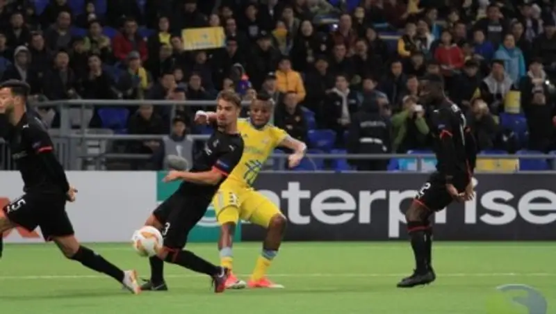 "Астана" выиграла со счетом 2:0 в матче Лиги Европы