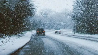 штормовое предупреждение, фото - Новости Zakon.kz от 21.12.2021 19:14