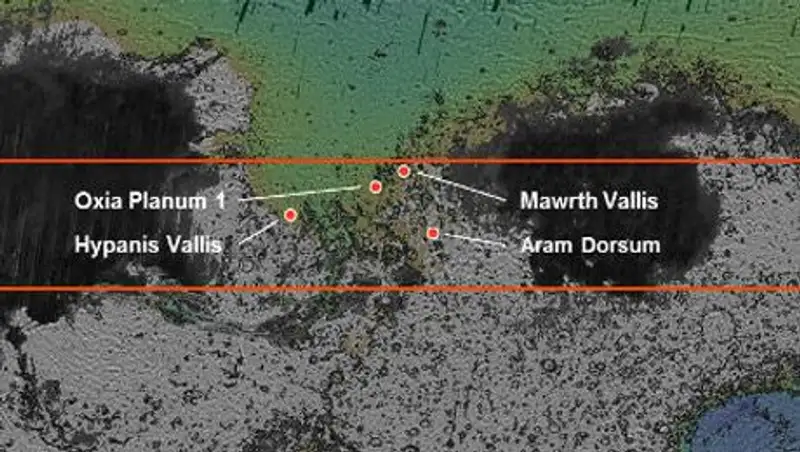Российско-европейской марсианской миссии рекомендовали сесть на болото