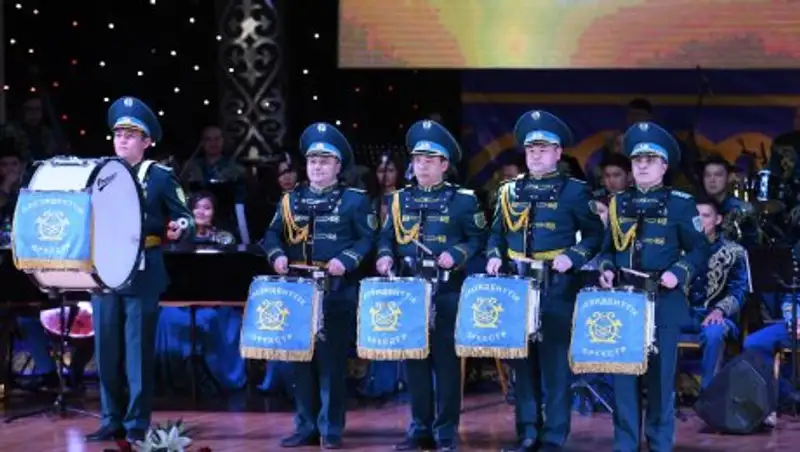 В ЮКО прошел концерт Президентского оркестра