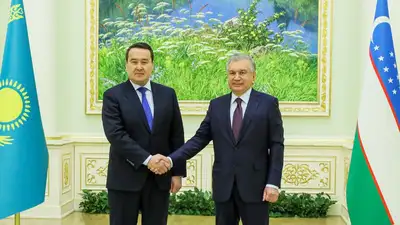 встреча с президентом Узбекистана, фото - Новости Zakon.kz от 05.05.2023 21:45