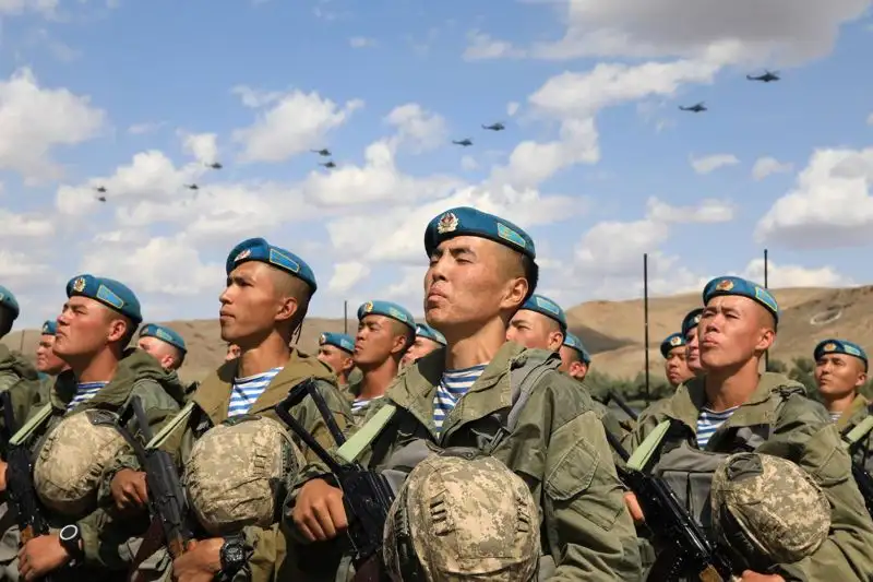 военнослужащие , фото - Новости Zakon.kz от 06.09.2023 18:36