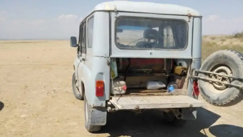 Мангистауские браконьеры пытались скрыться от погони с 63 кг краснокнижной рыбы