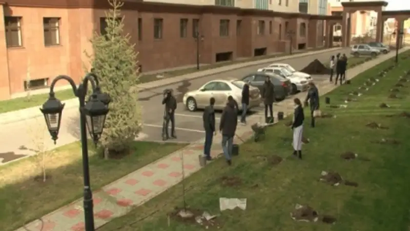 Аллея журналистов появилась в столице