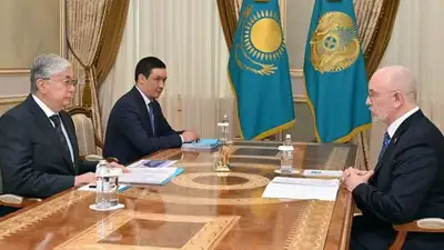 Токаев принял председателя Высшего судебного совета, фото - Новости Zakon.kz от 30.01.2023 14:31