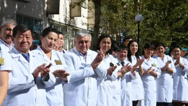 В Сарыагашском районе открыли современный кабинет компьютерной томографии