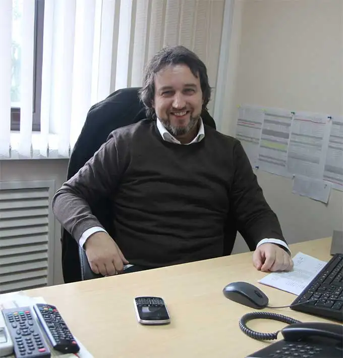 генеральный продюсер телеканала Юрий Бродский, фото - Новости Zakon.kz от 01.11.2013 18:52