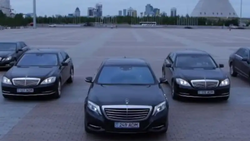 Автохозяйство Управделами Президента РК предлагает статусные авто для VIP-кортежей
