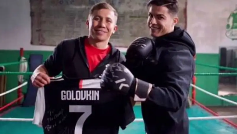 Роналду рассказал Головкину о любимых видах спорта