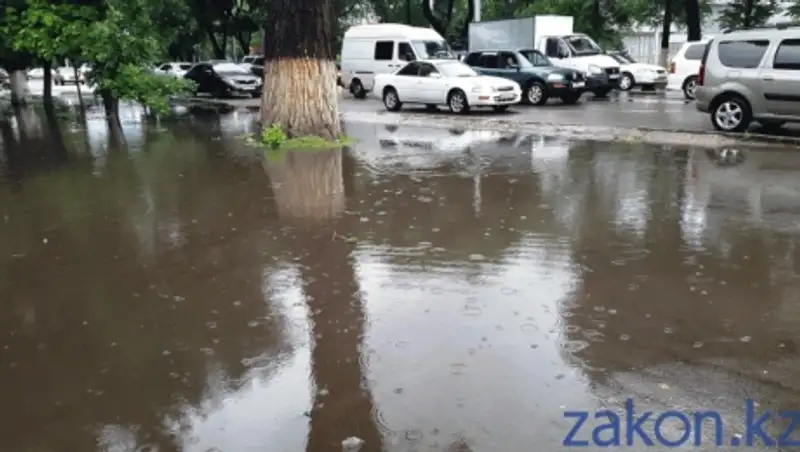 На сегодняшний день последствия ливневых дождей в Алматы ликвидированы