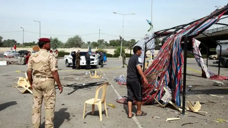 Мощный взрыв прогремел в центре Багдада