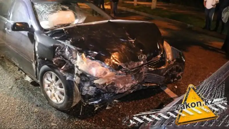 Трое человек пострадали в ДТП в Алматы