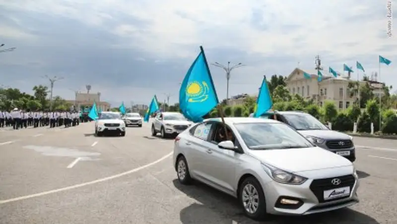 День государственных символов отметили в Жамбылской области