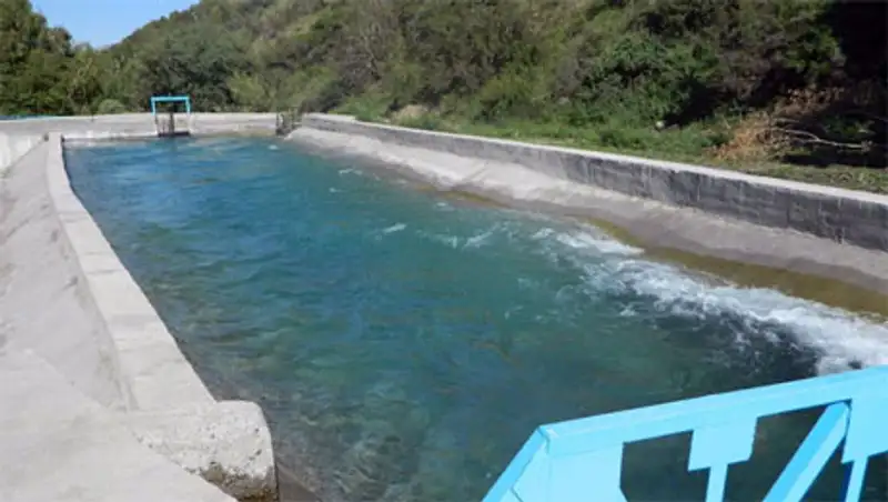 В Жамбылской области завершили строительство обводного канала «Коксай»