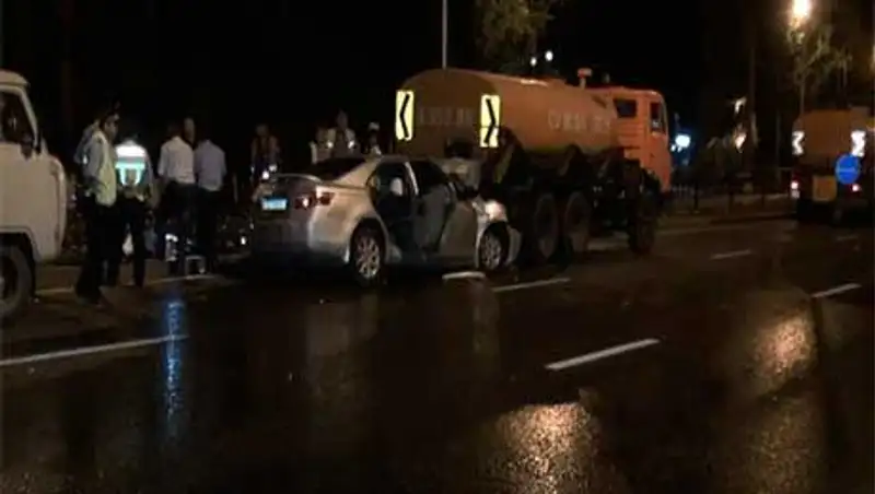 Очередное жуткое ДТП на пр. аль-Фараби в Алматы