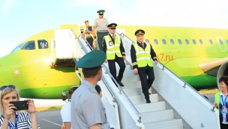 Аэропорт «Аулие-Ата» принял первый рейс по маршруту «Москва-Тараз-Москва»