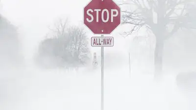 штормовое предупреждение синоптиков, фото - Новости Zakon.kz от 13.12.2022 19:11