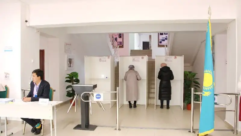 выборы в Кызылординской области, фото - Новости Zakon.kz от 20.11.2022 14:31