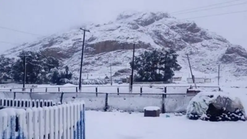 Первый снег выпал в ВКО