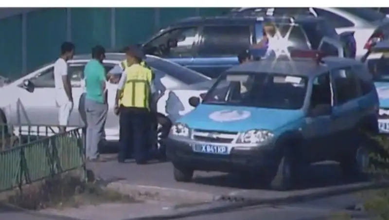 Вооруженного пистолетом пьяного водителя задержали в Шымкенте