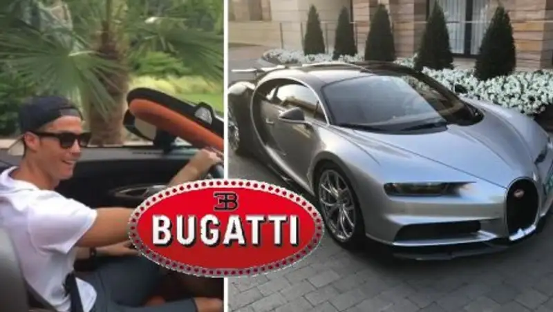 Bugatti для Криштиану Роналду: футболист показал свой новый автомобиль за $3 млн
