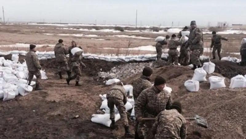 К затоплению паводковыми водами готовятся в Карагандинской области