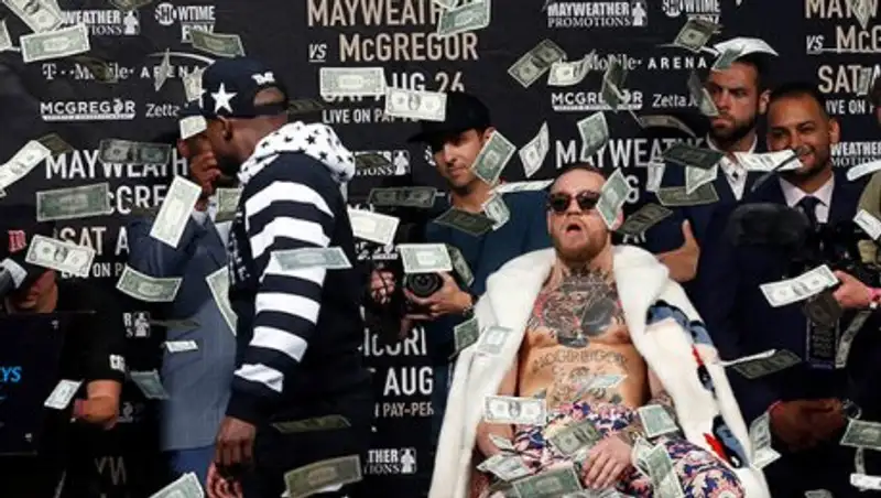 Мэйуэзер и Макгрегор принесут промоутерам от 600 до 700 миллионов долларов