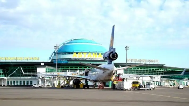 В аэропорту Астаны задерживаются рейсы