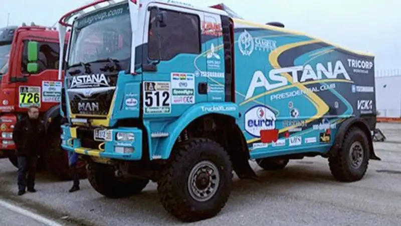 «Дакар-2017» Astana поедет на Land Cruiser 200 и грузовике MAN