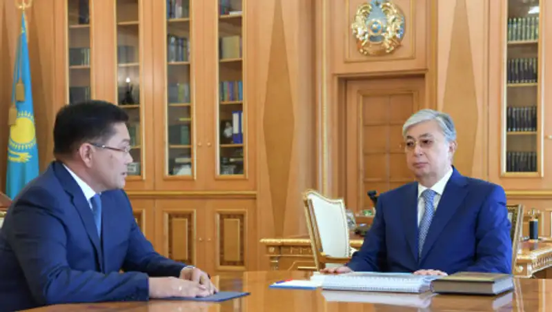 Токаев принял нового акима Шымкента