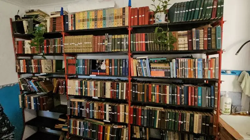 Черный беркут, библиотека, книги, заключенные, фото - Новости Zakon.kz от 18.08.2023 18:35