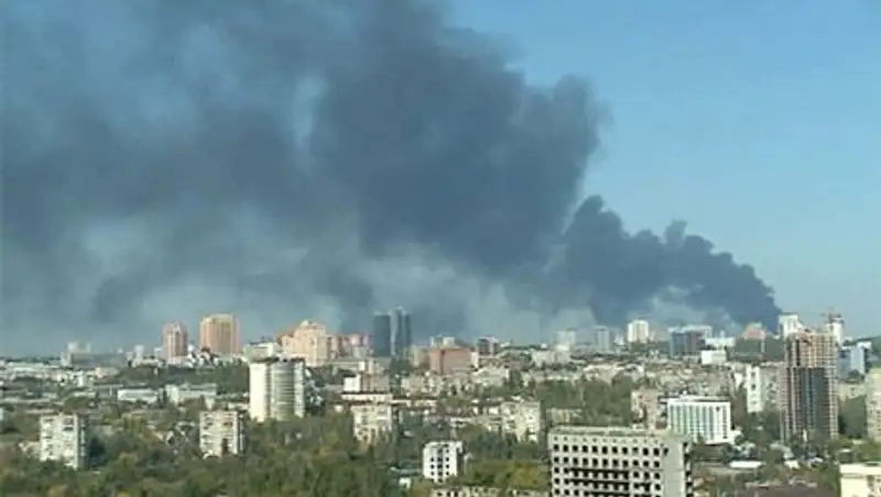 При обстреле донецкого супермаркета ранены дети