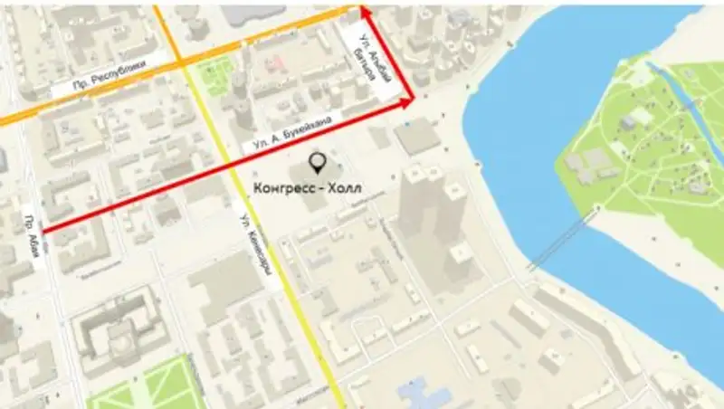 Еще две улицы станут односторонними в Астане