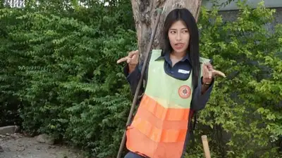 ТикТок уборщица, фото - Новости Zakon.kz от 21.08.2023 11:43